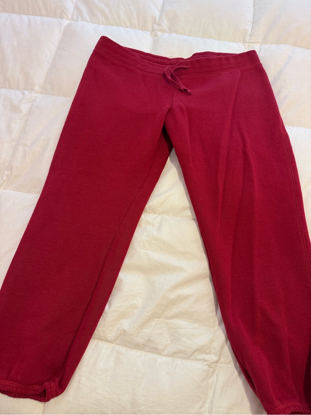Soffe Maroon Drawstring Sweatpants